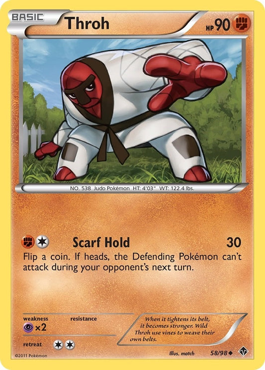 Image for Throh (58/98) - Pokemon