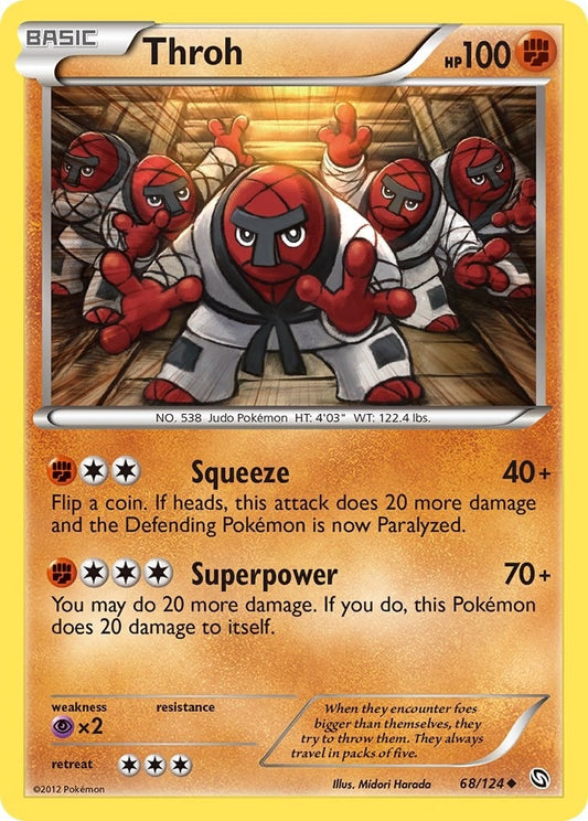 Image for Throh (68/124) - Pokemon