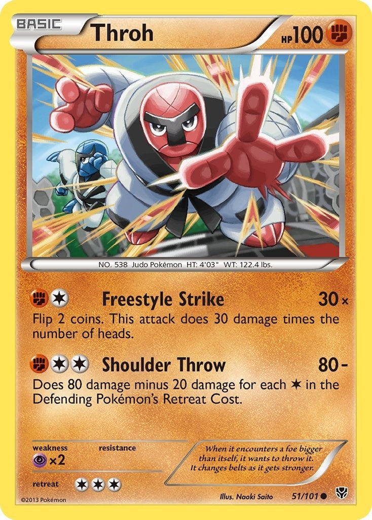 Image for Throh (51/101) - Pokemon