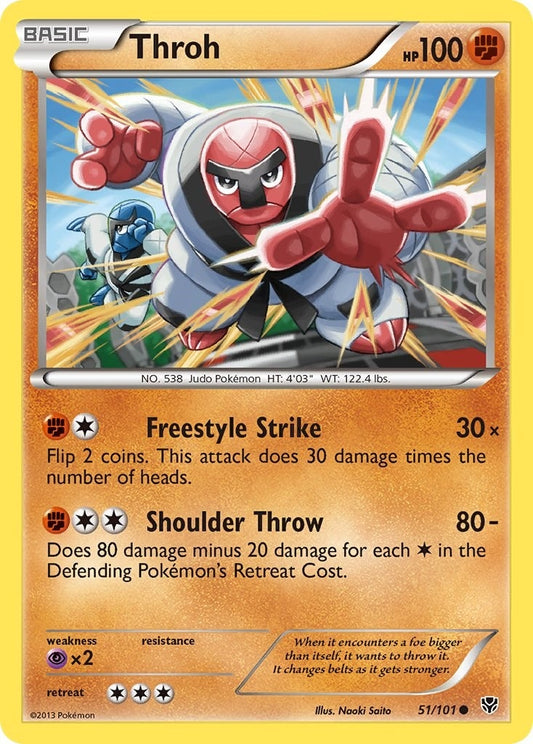 Image for Throh (51/101) - Pokemon