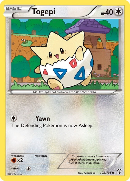 Image for Togepi (102/135) - Pokemon