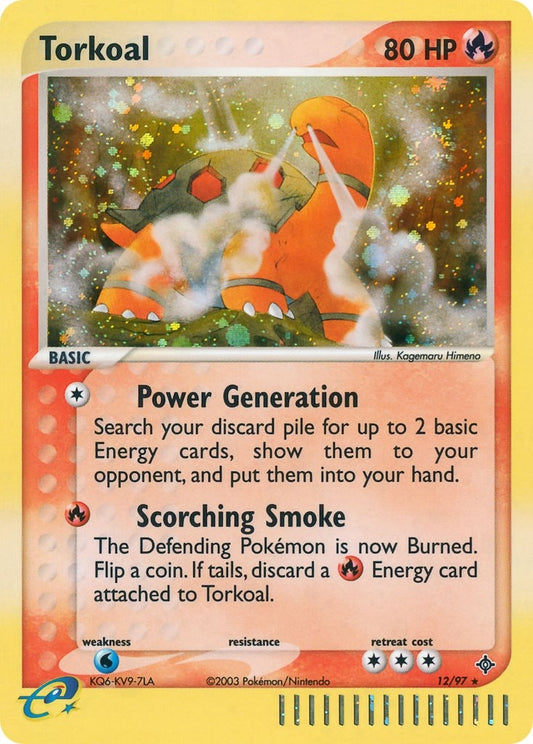 Image for Torkoal (12/97) - Pokemon
