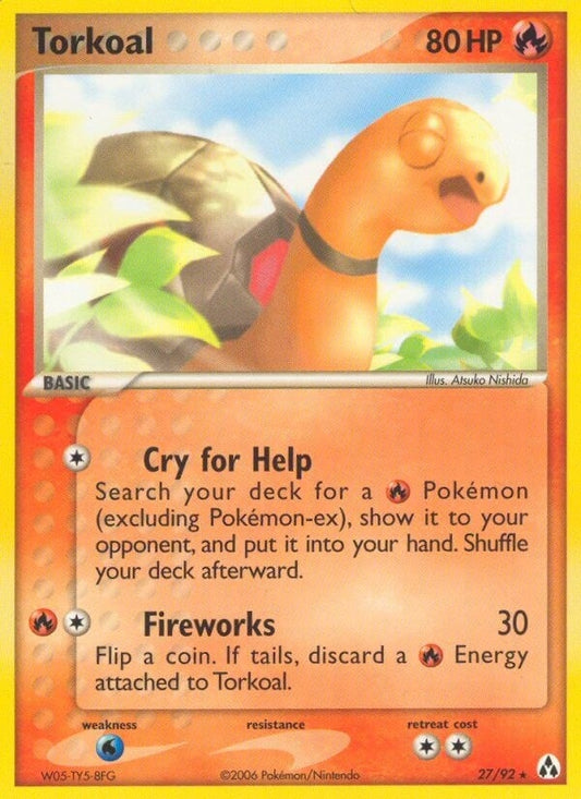 Image for Torkoal (27/92) - Pokemon