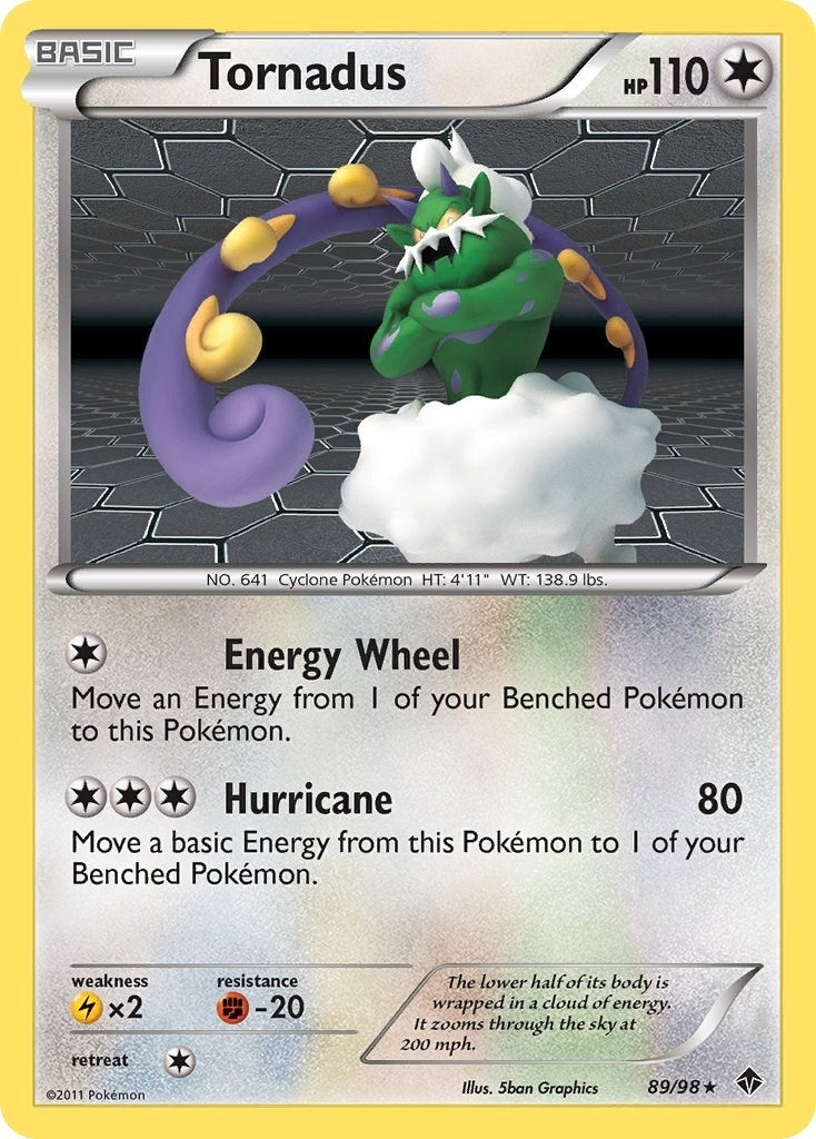 Image for Tornadus (89/98) - Pokemon