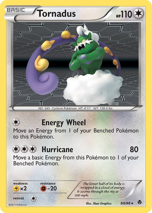 Image for Tornadus (89/98) - Pokemon