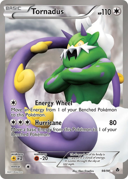 Image for Tornadus (98 Full Art) (98/98) - Pokemon