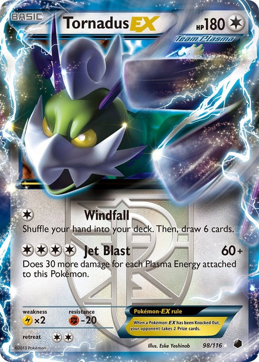 Image for Tornadus EX (Team Plasma) (98/116) - Pokemon