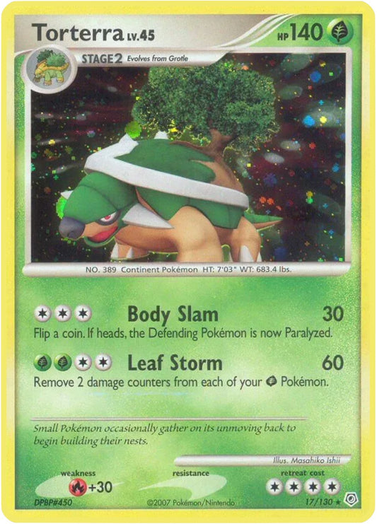 Image for Torterra (17/130) - Pokemon