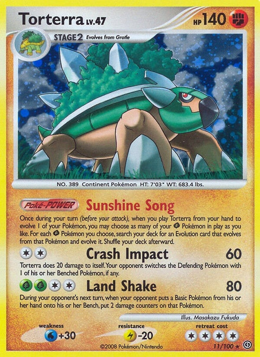Image for Torterra (11/100) - Pokemon