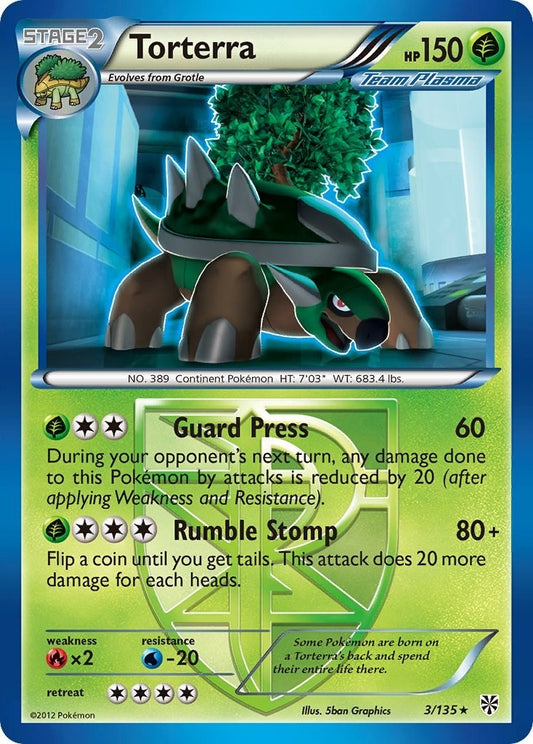 Image for Torterra (Team Plasma) (3/135) - Pokemon