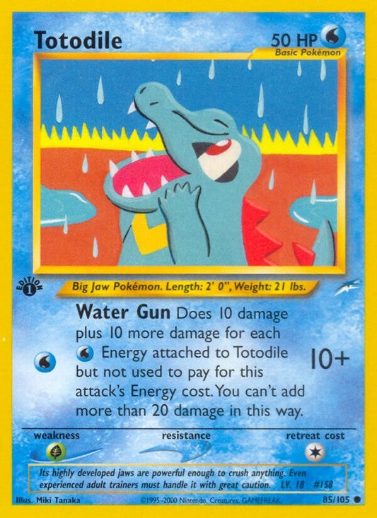 Image for Totodile (085/105) - Pokemon