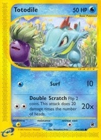Image for Totodile (134) (134/165) - Pokemon