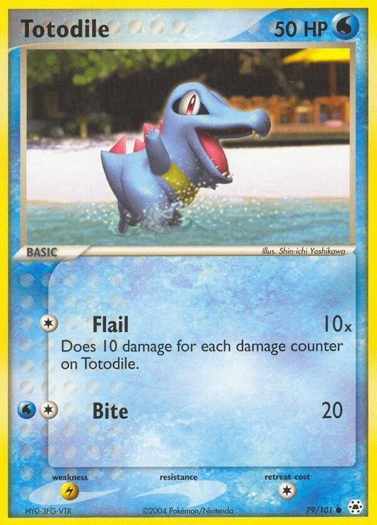 Image for Totodile (79/101) - Pokemon