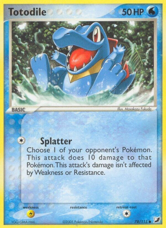 Image for Totodile (78/115) - Pokemon
