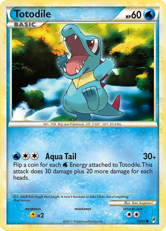 Image for Totodile (74/95) - Pokemon