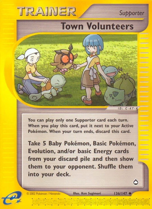 Image for Town Volunteers (136/147) - Pokemon