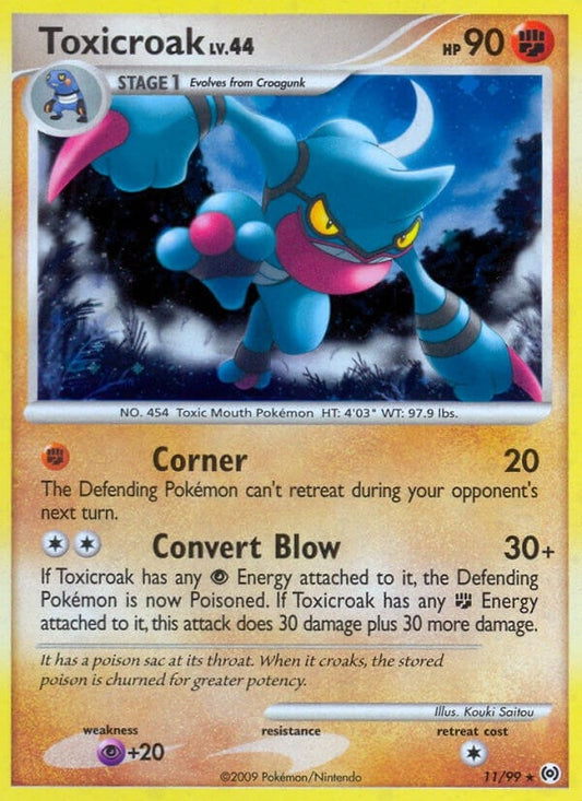 Image for Toxicroak (11/99) - Pokemon
