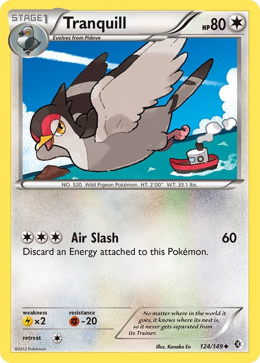 Image for Tranquill (124/149) - Pokemon