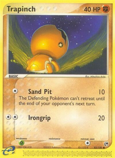 Image for Trapinch (82/100) - Pokemon