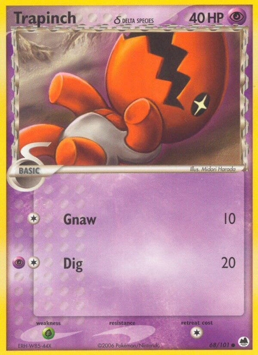 Image for Trapinch - 068/101 (Delta Species) (68/101) - Pokemon