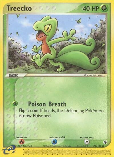 Image for Treecko (75/109) - Pokemon
