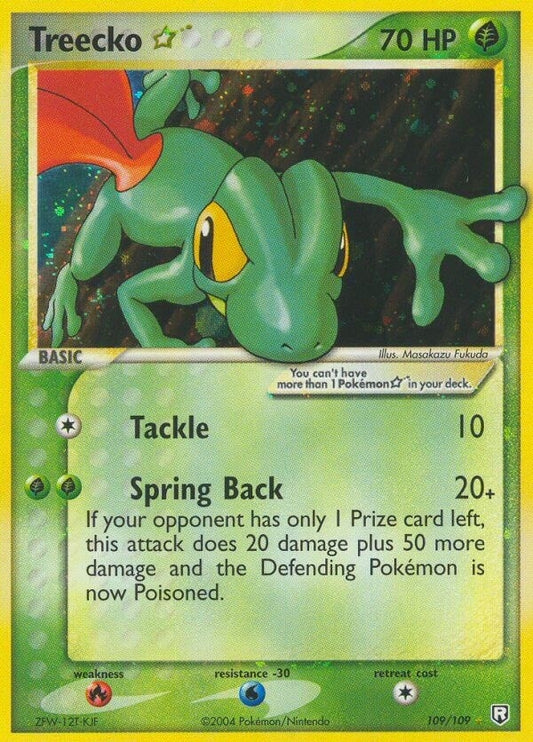 Image for Treecko Star (109/109) - Pokemon