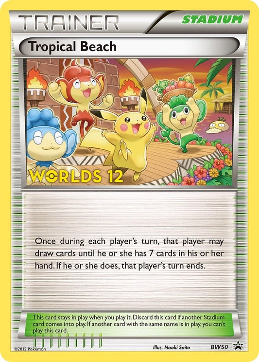 Image for Tropical Beach - BW50 (Worlds 12) (BW50) - Pokemon