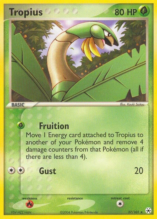 Image for Tropius (27/101) - Pokemon