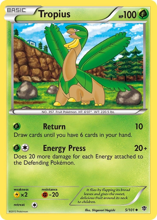 Image for Tropius (5/101) - Pokemon