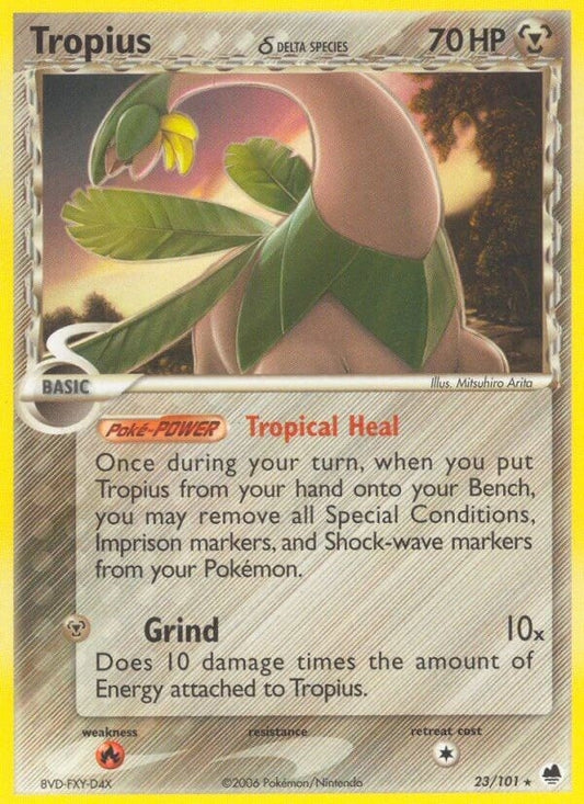 Image for Tropius (Delta Species) (23/101) - Pokemon