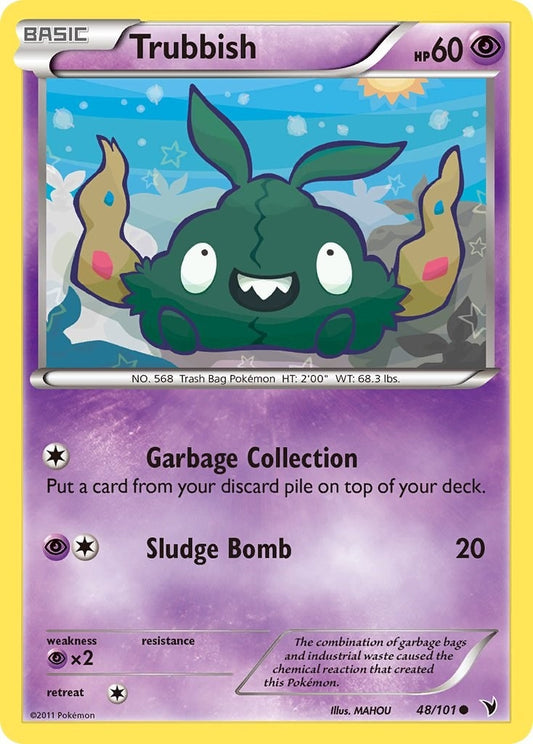 Image for Trubbish (48/101) - Pokemon
