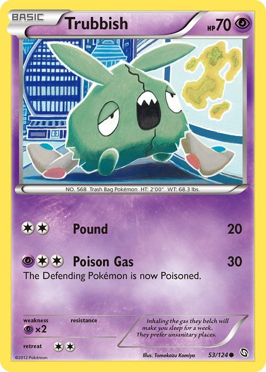 Image for Trubbish (53/124) - Pokemon