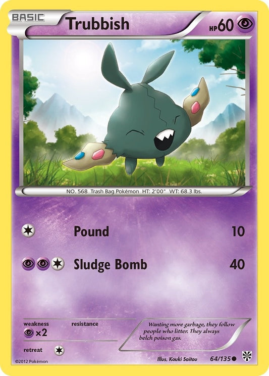 Image for Trubbish (64) (64/135) - Pokemon