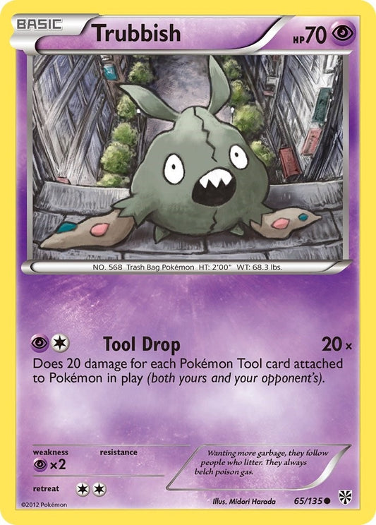 Image for Trubbish (65) (65/135) - Pokemon