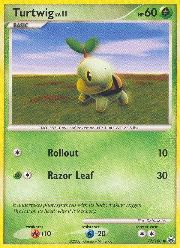 Image for Turtwig (77) (77/100) - Pokemon