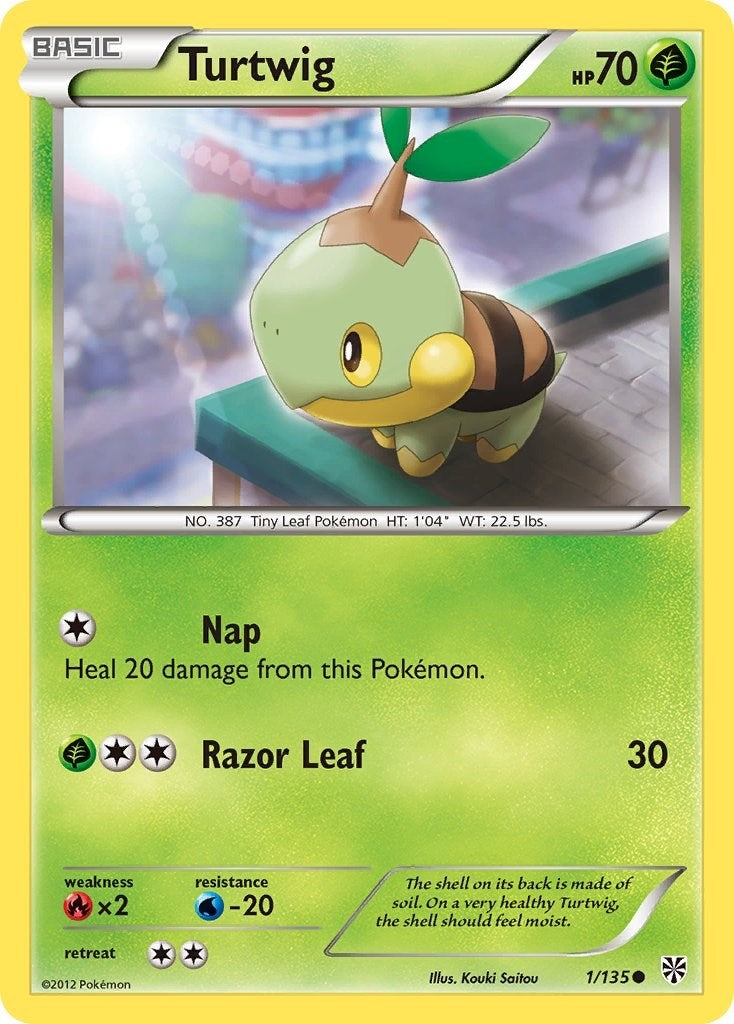 Image for Turtwig (1/135) - Pokemon