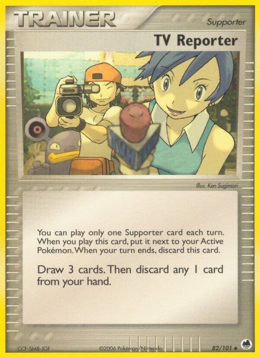 Image for TV Reporter (82/101) - Pokemon
