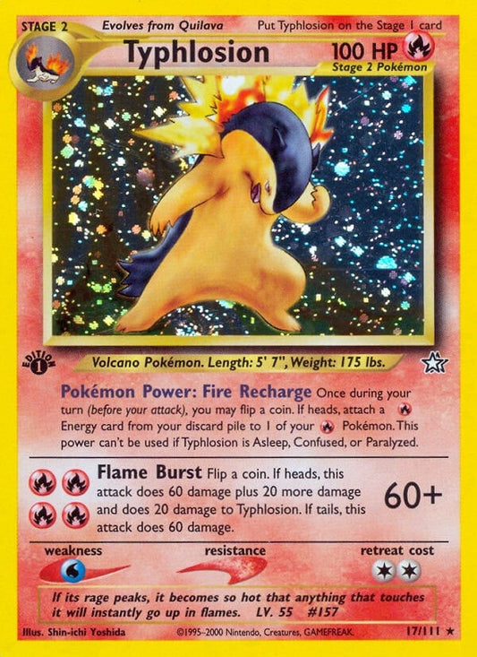 Image for Typhlosion (17) (017/111) - Pokemon
