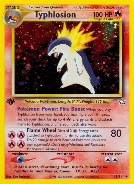 Image for Typhlosion (18) (018/111) - Pokemon