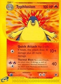 Image for Typhlosion (64) (064/165) - Pokemon