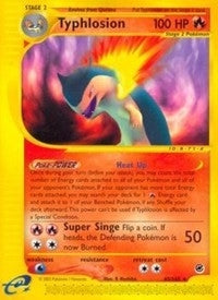 Image for Typhlosion (65) (065/165) - Pokemon