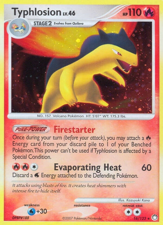Image for Typhlosion (16/123) - Pokemon
