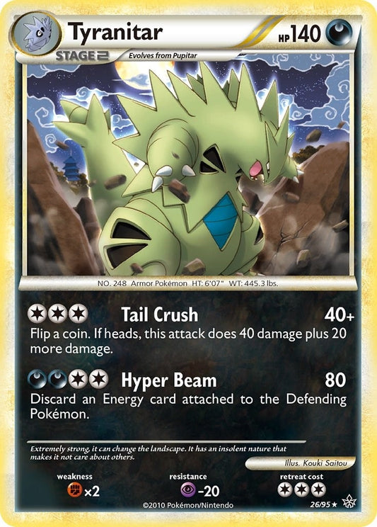 Image for Tyranitar (26/95) - Pokemon
