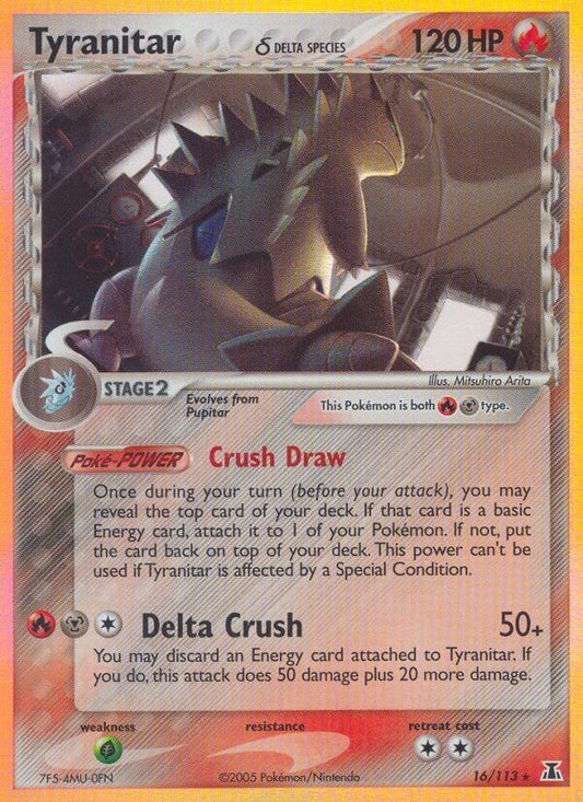 Image for Tyranitar (Delta Species) (16/113) - Pokemon