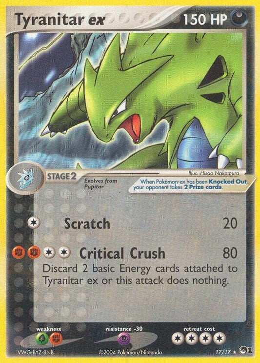 Image for Tyranitar ex (Holo) (017/017) - Pokemon