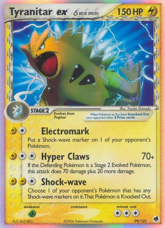 Image for Tyranitar ex (Delta Species) (99/101) - Pokemon