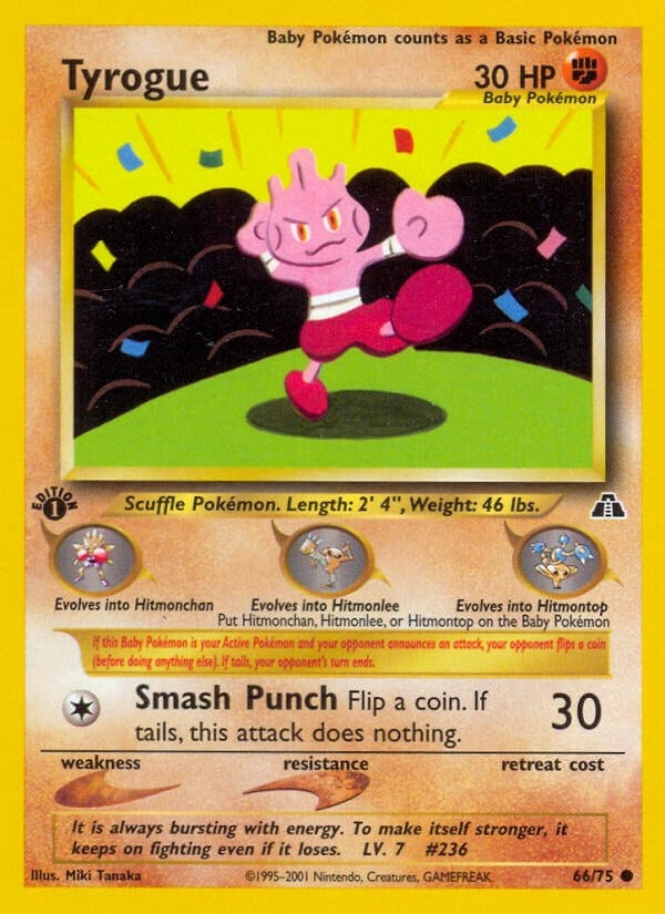 Image for Tyrogue (66/75) - Pokemon