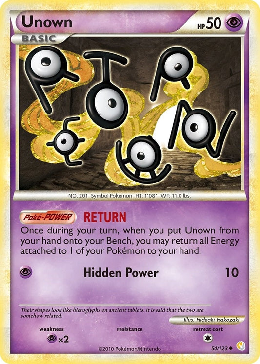 Image for Unown (54) (54/123) - Pokemon