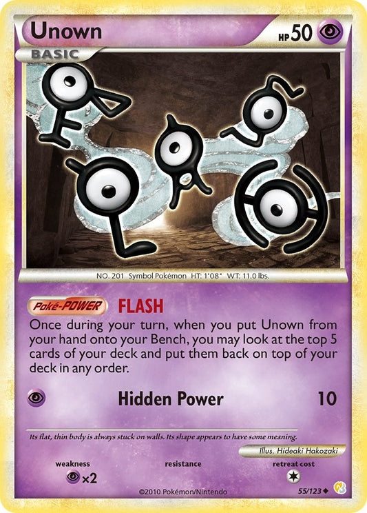 Image for Unown (55) (55/123) - Pokemon