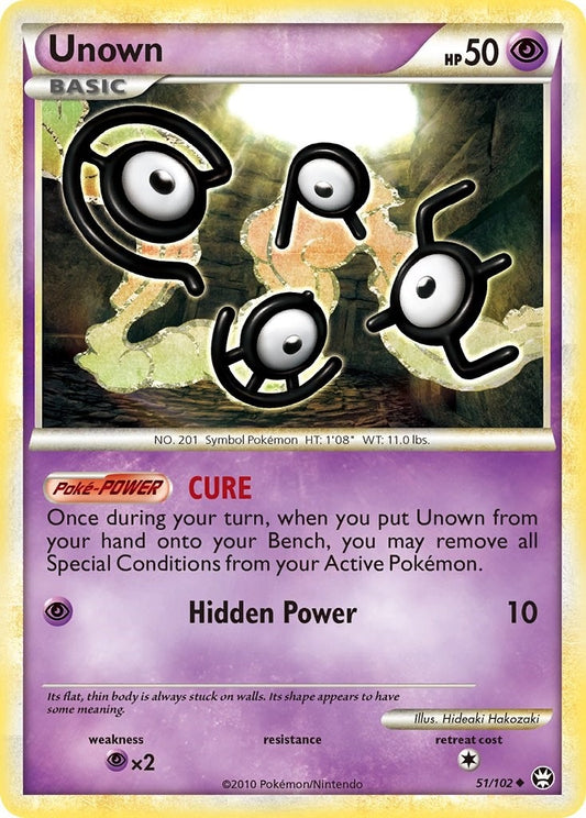 Image for Unown (51/102) - Pokemon